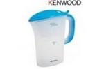 Kenwood Blue water filter jug. max capacity 1.3L filtered and 2.