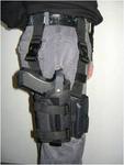MS Equipment Tactical Leg Holster With Light Bearing Holster