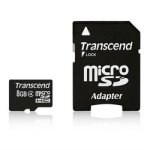 Transcend Ultra Performance 8GB Micro SD Memory Card