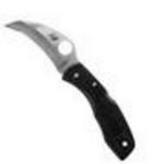 Spyderco Tasman Salt Plain Edge Black