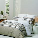 House Brands Neutrals Cheltenham Duvet Set With 2 Standard Pillow Cases