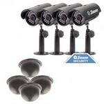 Swann SW276-ASL Anti-Theft 4 Maxibrite & 4 Dome Dummy Kit