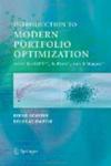 Modern Portfolio Optimization with NuOPT, S-PLUS, and S+Bayes