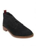 Ben Sherman Navy Brogue Ankle Boot