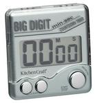 Kitchen Craft Deluxe Chromed Easy Read 100 Minute Timer