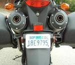 Givi PLX528 Pannier Brackets & SR Plates For Suzuki DL1000