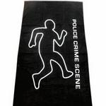 Police Crime Scene Beach Towel