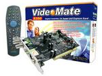 Compro S350 videomate, Internal PCI Digital Satellite (DVB-S) TV Tuner Card With Remote Control
