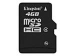 Kingston 4GB Class 4 microSDHC High Capacity Memory Card