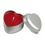 Heart Shape Candle In Tin Box