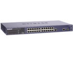 Netgear Prosafe 24 Port Ethernet Switch With 2 Gigabit Ports