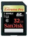SanDisk 32GB Extreme Pro SDHC