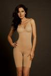 Body Wrap Long Leg Bodysuit With Underwire Cups