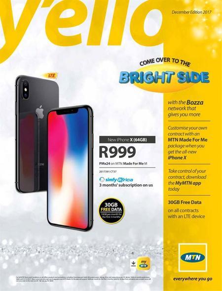 iphone x at mtn