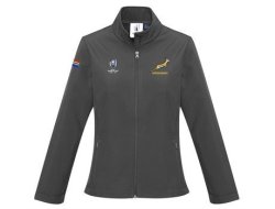 Springbok Ladies Rwc Softshell Jacket - Grey M