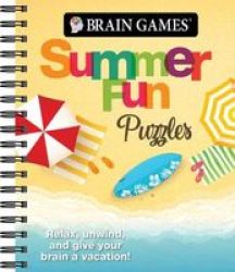 Brain Games Summer Fum Puzzles Spiral Bound