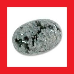 Snowflake Obsidian - Oval Cabochon - 0.93cts
