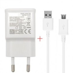 Adaptive Fast Travel Adapter 2-Pin Charger & Cable