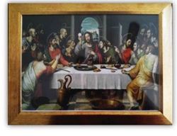 Last Supper Framed Print