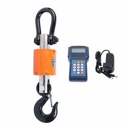 Heavy Duty Hanging Scale 3000KG 6600LB Wireless Digital Crane Scale Electronic Rechargeable Industrial Hanging Scale With Lcd Display Remote Control