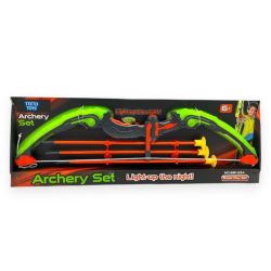 Light Strike Bow And Arrow Archery Toy Set - Toys For Boys