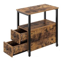 Nightstand Sofa Side End Table For Small Spaces