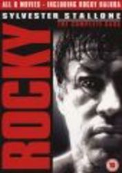 Rocky - The Complete Saga - Rocky Rocky 2 Rocky 3 Rocky 4 Rocky 5 Rocky Balboa DVD, Boxed set