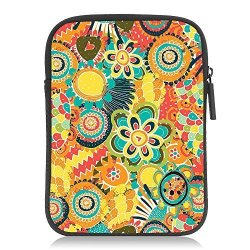 Neafts Kindle 6 Inch Sleeve Floral Pattern Neoprene Cases Covers Bags For Amazon Kindle Paperwhite Kindle Voyage Kindle 8TH Generation 2016 Kindle Oasis E-reader