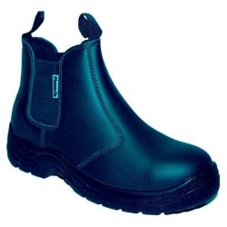 Pinnacle Austra Safety Boots - Chelsea Black - Size 4