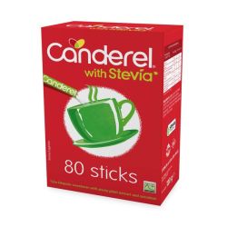 Canderel With Stevia Sticks 80