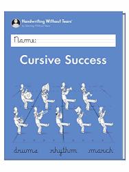 Learning Without Tears - Cursive Success Student Workbook Current Edition - Handwriting Without Tears Series - 4TH Grade Writing Book - Cursive Writing Language