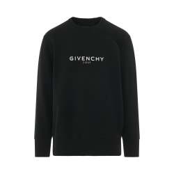 Givenchy Reverse Logo Sweatshirt In Black - Black 4XL