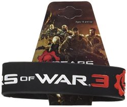 Neca Gears Of War 3 - Rubber Bracelet Logo