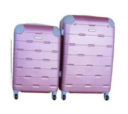 - 2 Piece Luggage Set - Pink
