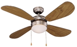 Goldair 4 Blade 1 Light Ceiling Fan