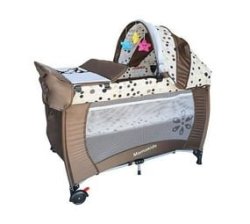 Baby Travel camp Cot - Coffee