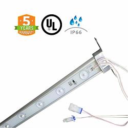 Single Sided LED Light Bar For Signage 45.91" Replaces 4 Foot Tube 80 000 Hours Life 13.2 Watts 6500K 24V IP66