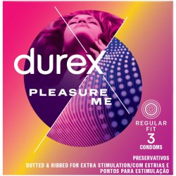 Durex Pleasure Me Condoms 3S
