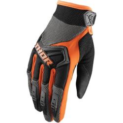 Thor Spectrum Charcoal orange Gloves - L