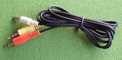 Cable Splitter 3 5mm Stereo To 2x Males 3 5mm.