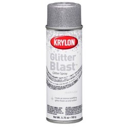 Krylon K03802A00 Glitter Blast Silver Flash 5.75 Ounce