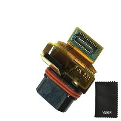 USB Charger Port Flex Cable Replacement Compatible With Sony Xperia Z5 Compact MINI E5823 E5803 Vekir Retail Packaging