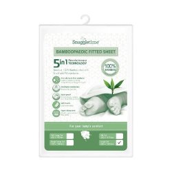 Snuggletime Bamboopaedic Htx Sheet Large Cot