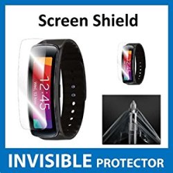 Samsung Galaxy Gear Fit Invisible Screen Protector Front Screen Shield Military Grade Protect
