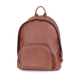 Silver Cross Vegan Leather Rucksack - Tan