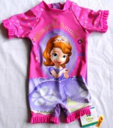 Baby Costume-rashguard Upf 40+-sofia 1st- 12 - 18 Mths-baby Disney Swimming Clothing