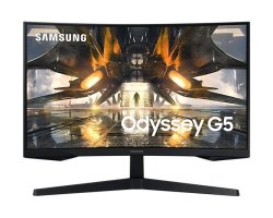 Samsung LS27AG550 Odyssey G5 27" Wqhd 2560X1440 165HZ 1MS Va Freesync Premium Curved Gaming Monitor