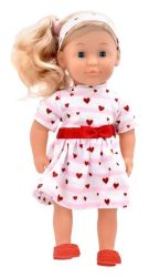 Charlotte Doll With Blonde Side Pony Tail 36CM 14