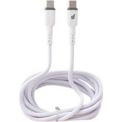 Supafly USB C To USB C Cable White