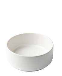Flat Stackable Nibble Bowl - White